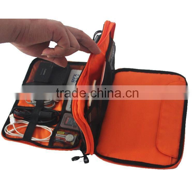 Electronic Accessories Organizer Case Cable USB Drive Organizer Bag Portable Travel Organizer