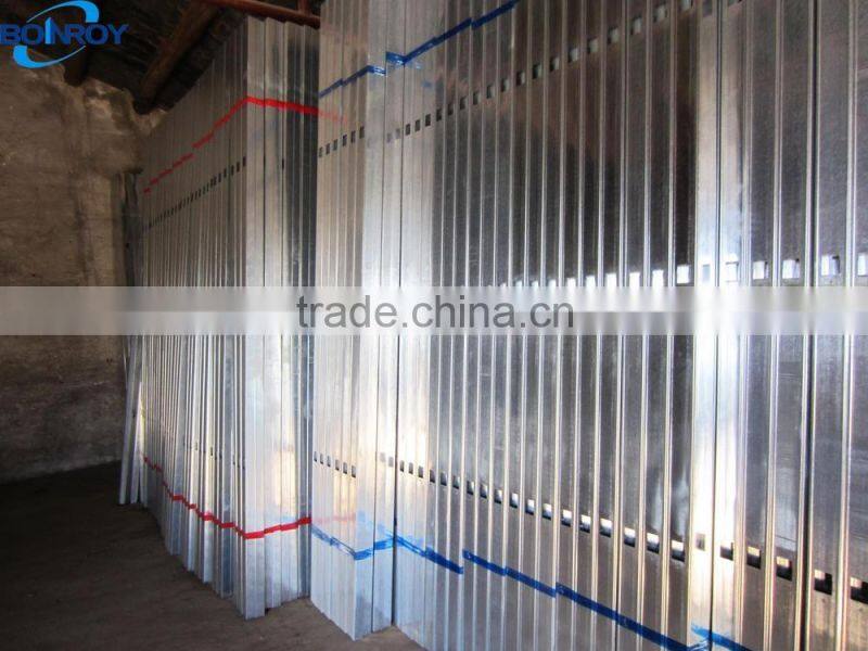 galvanized metal corner bead /High quality galvanized Angle Internal Metal Corner Bead (ISO 9001 2008)