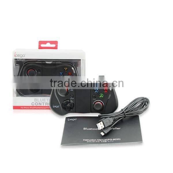 Modern hot sell black bluetooth game controller