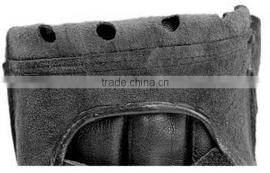 half finger leather driving gloves