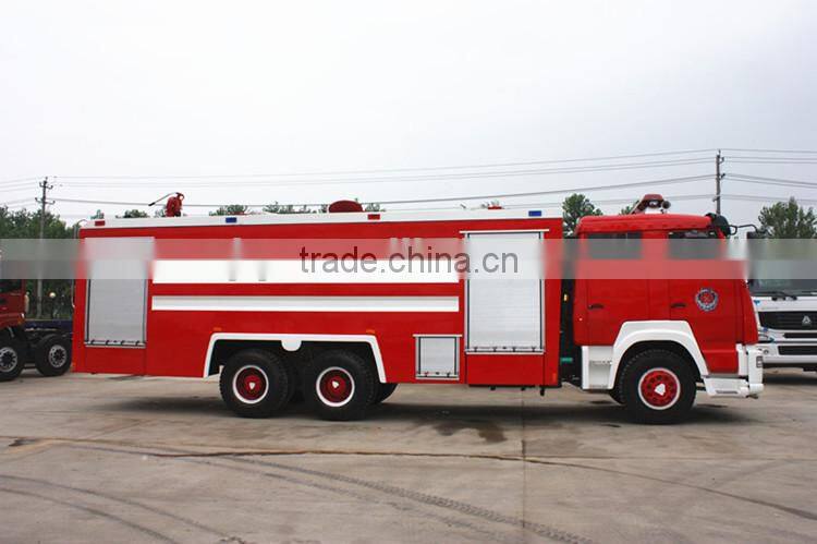 Factory sale high performance sinotruk 15000L fire fighting truck