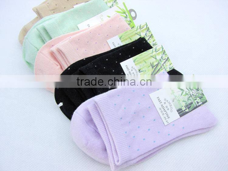 New bamboo fiber socks spring socks Girls socks small fine deodorant sweat socks factory direct offer