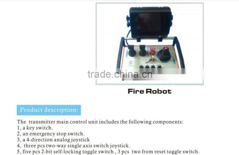 Fire robot controller system
