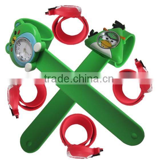 2015 New colorful watches hot wholesale assorted candy colors silicone slap watches