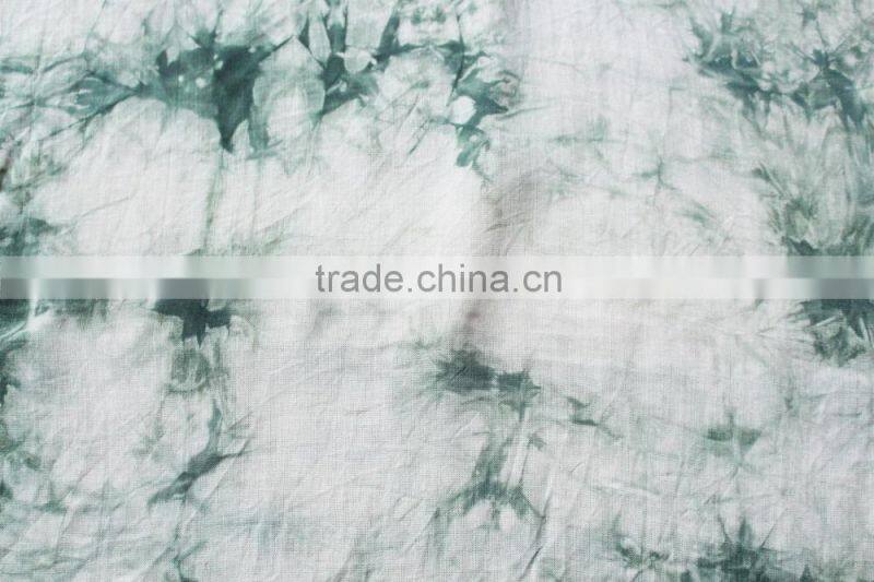 plain woven viscose tie dye rayon fabric