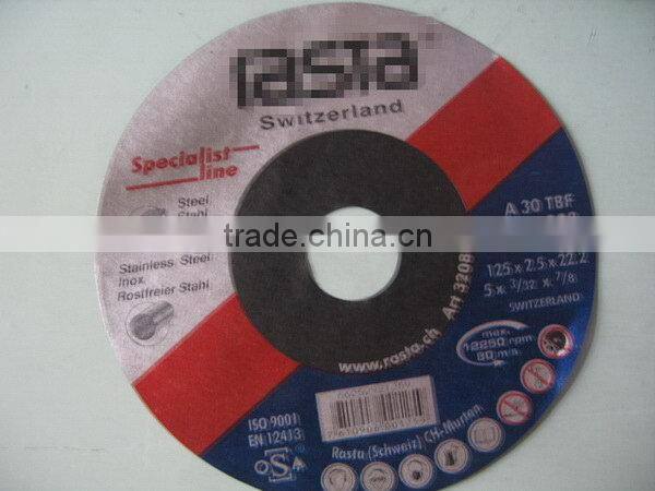 4inch high quality abrasive cutting disc