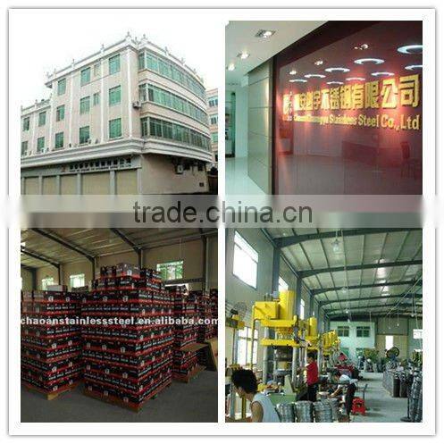 American style stainless steel high cooking pot