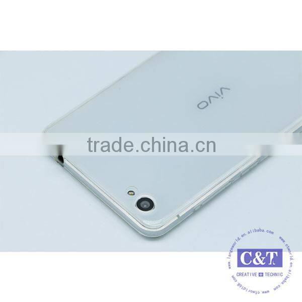C&T Clear Transparent Ultra Thin Soft TPU Protective Case Cover For VIVO V1max