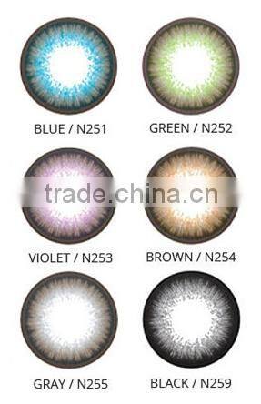 made in korea by NEO VISION N25 Neo 14.2mm 2 tone colored eye contact lenses