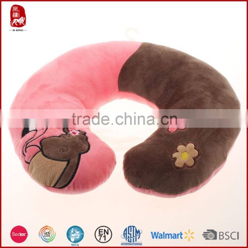 wholesale customize animal frog shaped neck pillow