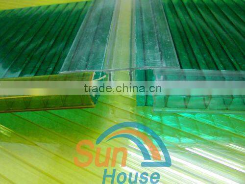 PC U profile for Polycarbonate sheets