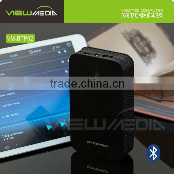 2014 best power bank speaker novelty products chinese for laptop/ iphone /Samsung/blackberry/htc VM-BTP02