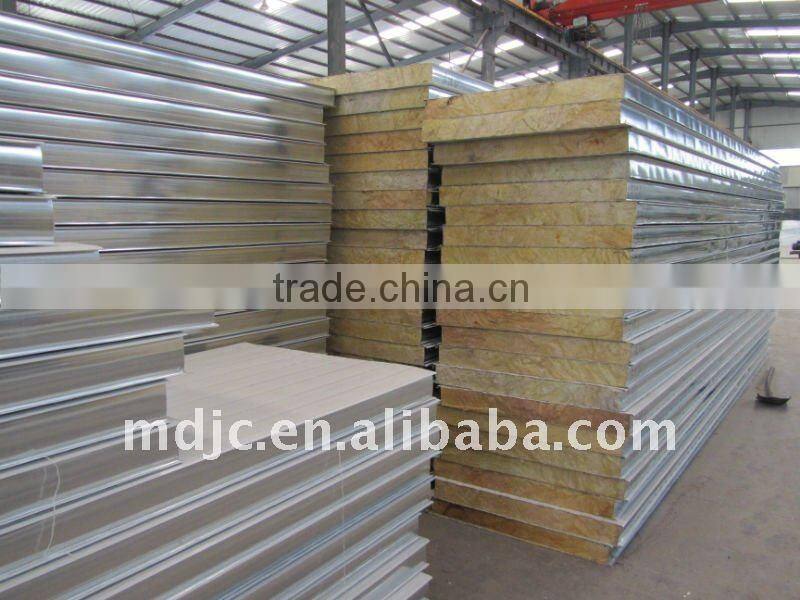 2016 low price PU/EPS/polyurethane/rock wool/glass wool sandwich panel