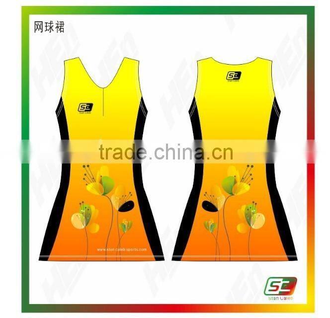 Custom girls tennis dress clothes