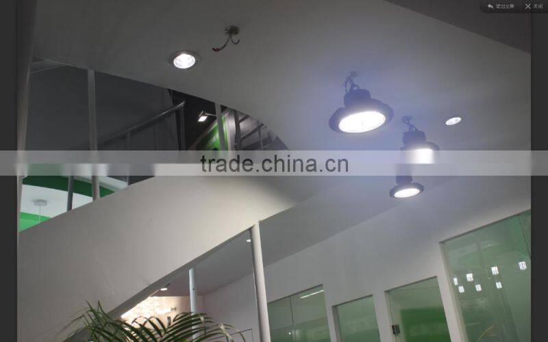 Magnesum alloy housing UL cUL list 150w UFO led high bay light with dimmable function for industrial lighting
