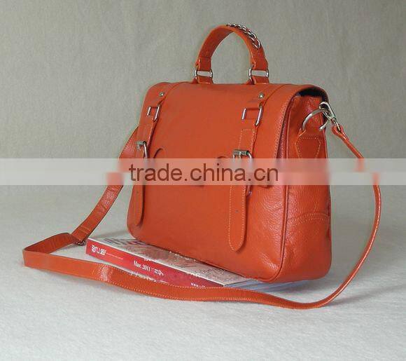 latest vogue elegant colorful ladies PU handbag and leisure tote bag,