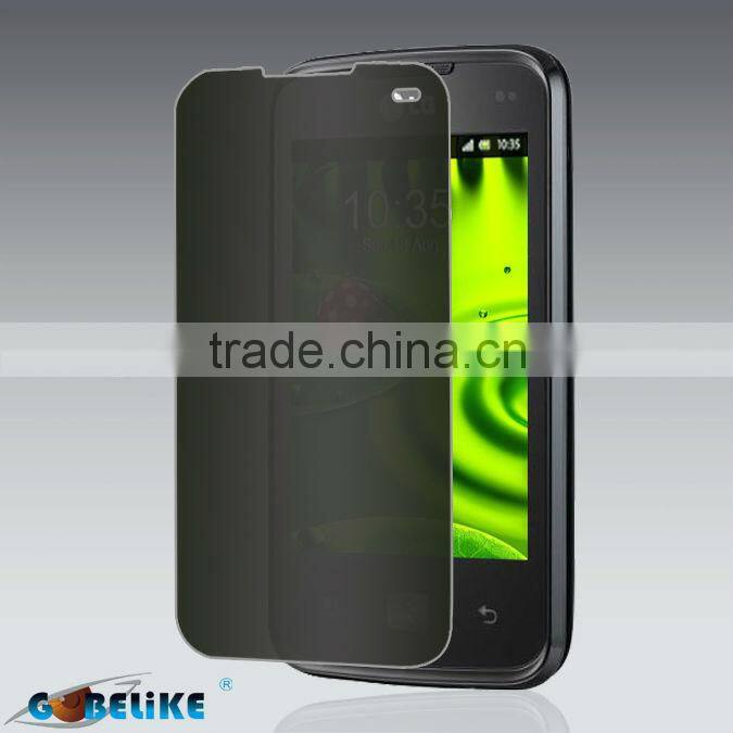 Hot selling !! Anti-scratch PET mirror screen protector for LG E510 screen film