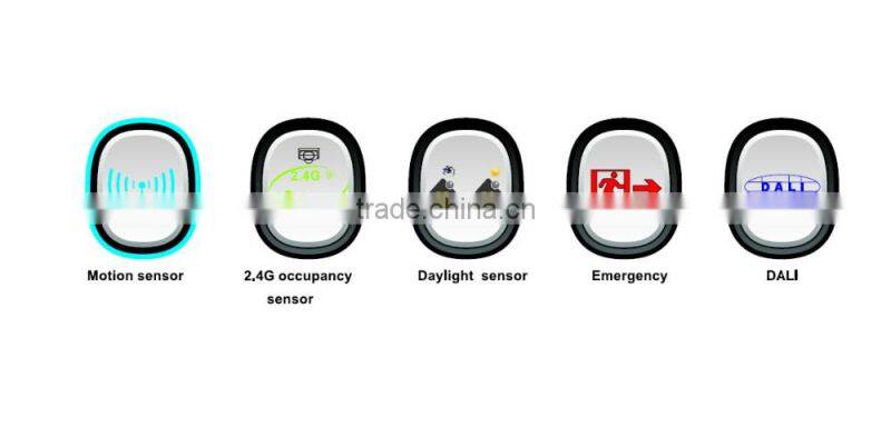 sensor dimmable 5 years CE ROHS VDE led panel light 62x62