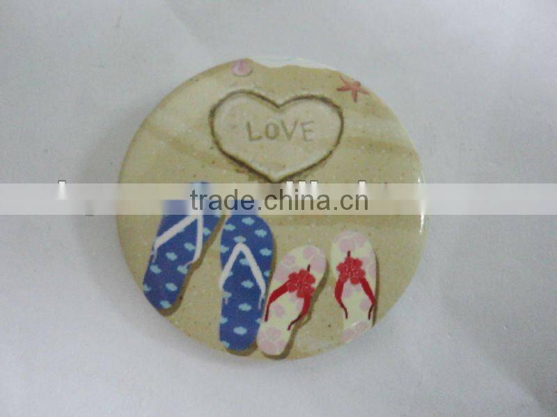 lovely cartoon tin lapel pin