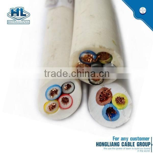 RVS 300/300v LV 1/3/5cores GB/T JB copper conductor PVC Insulated twisted flexible cable