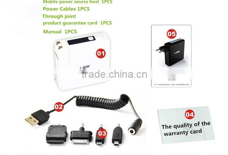 2016 NEW products hot selling factory price universal power bank with fc ce rohs