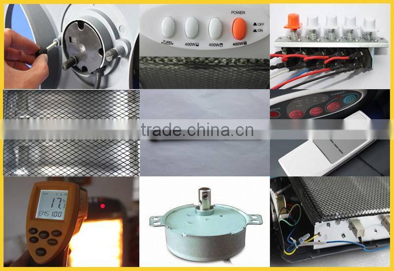 Hot sale saso halogen heater with 1200W,1600W