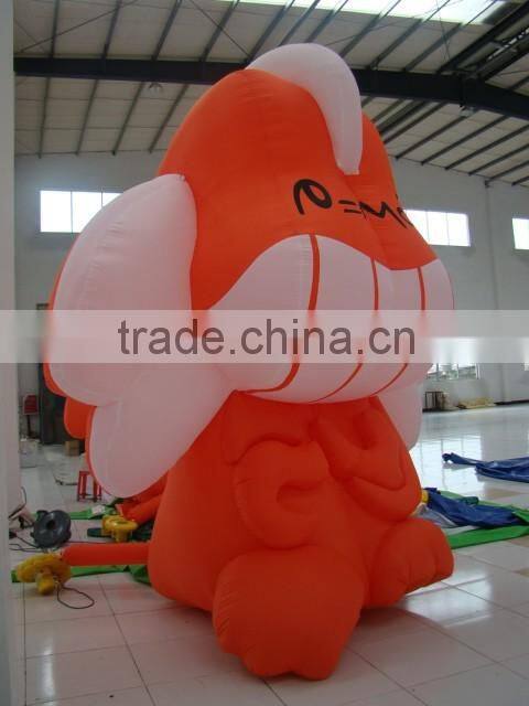 Selling Commercial Oxford Cloth cheap inflatable advertising cartoon