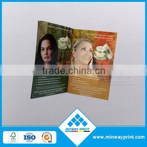 Customize the high quality foldable handbill