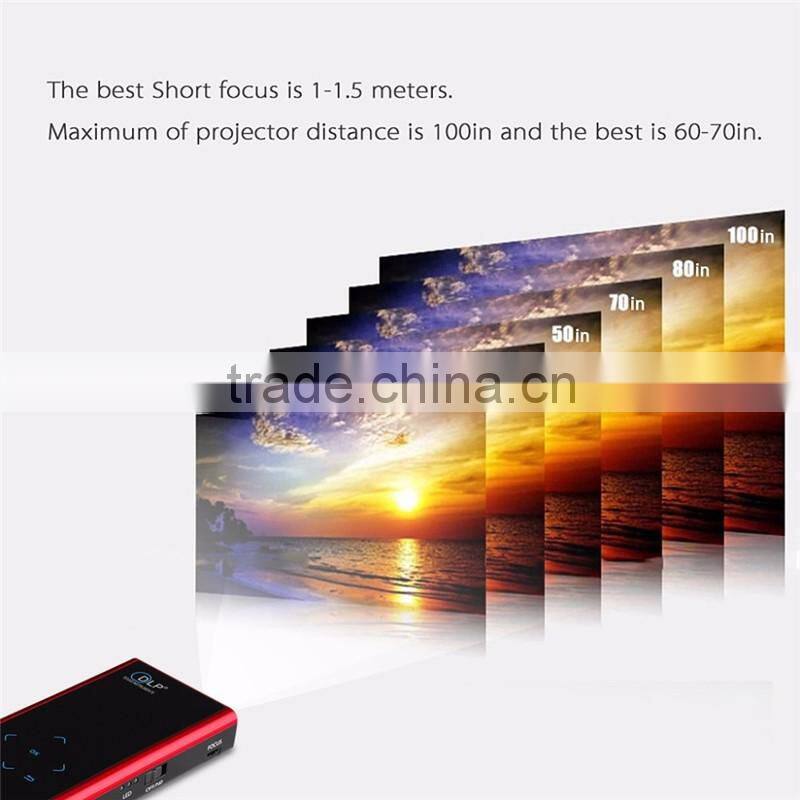 E06S Android 4.2.2 OS Mini Wifi Airplay Telefoon/PC cnected with Mobiele Video Projector