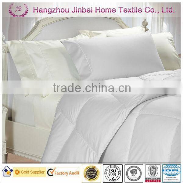 Sand white goose feather comforter