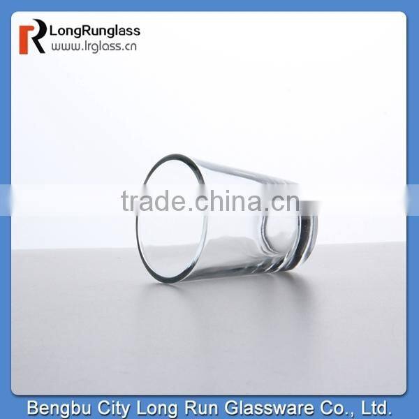 LongRun bengbu high quality unbreakable round heavy bottom wine glass