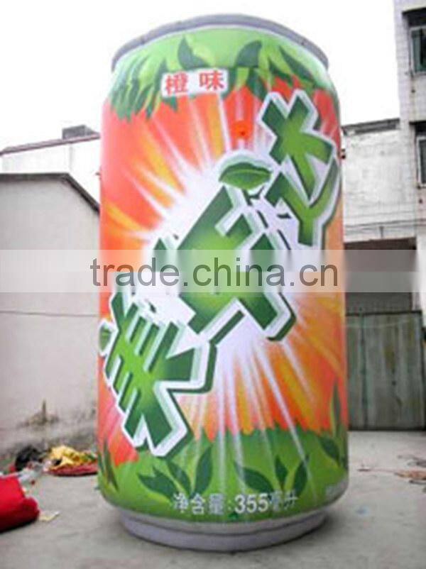 High quality commercial water bottle inflatable