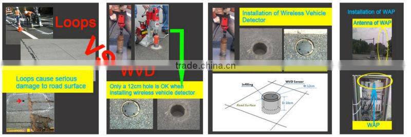 Vehicle speed detection sensor for speed enforcement