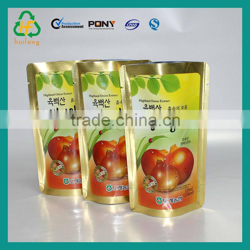 Laminated film bag packing for fruit