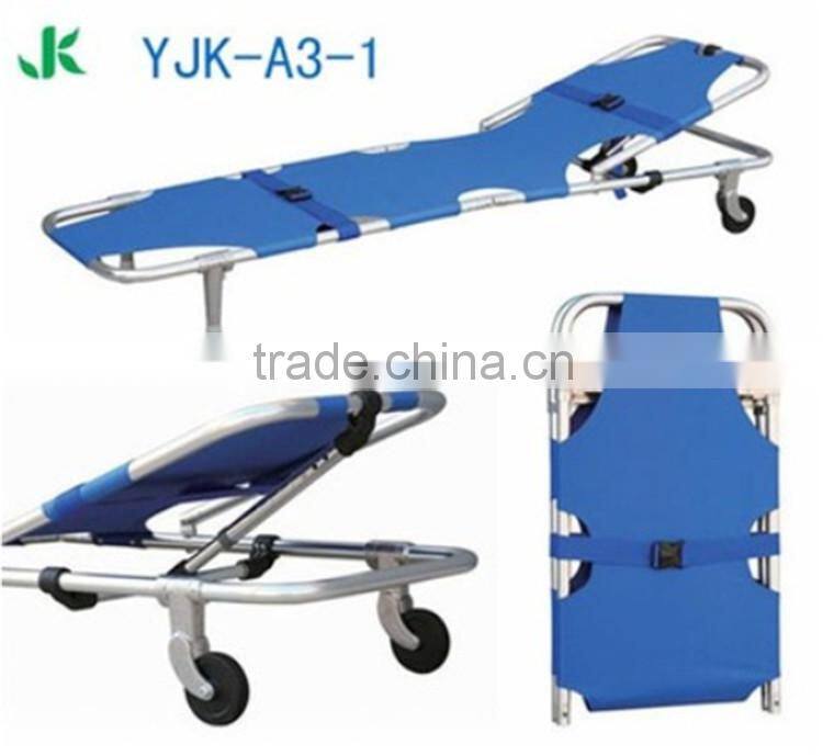 YJK-A3-1 Factory direct sale price of medical foldaway emergency stretcher