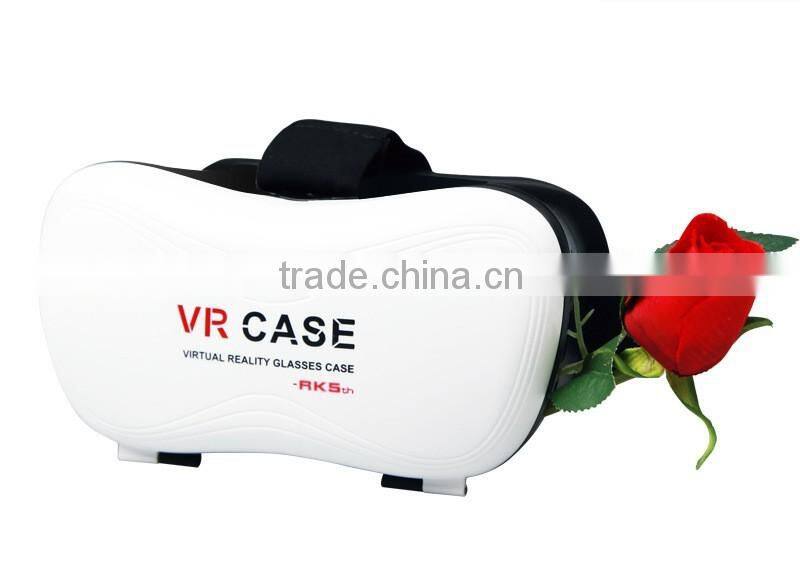 VR BOX 2.0 3D Virtual Reality Glasses, 2016 3D VR Headsets with Bluetooth Remote Controller for 4.7~6 Inch Screen Phones