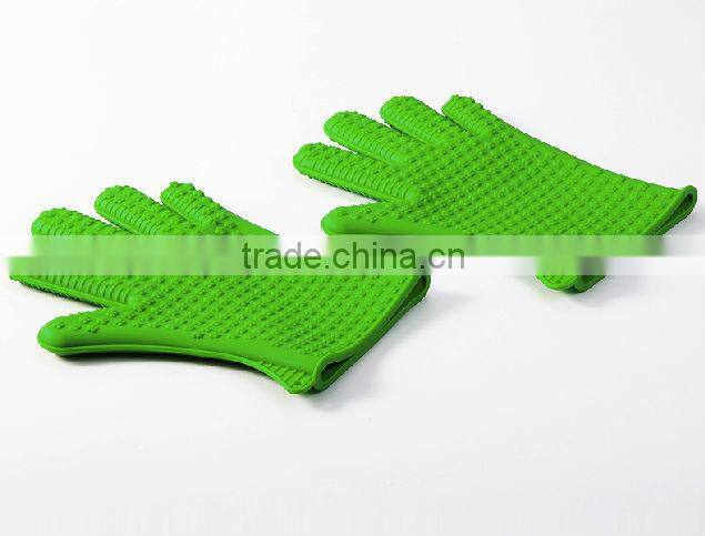 2016 Selling Hotest Heat Insulating Fda Silicone Oven Gloves
