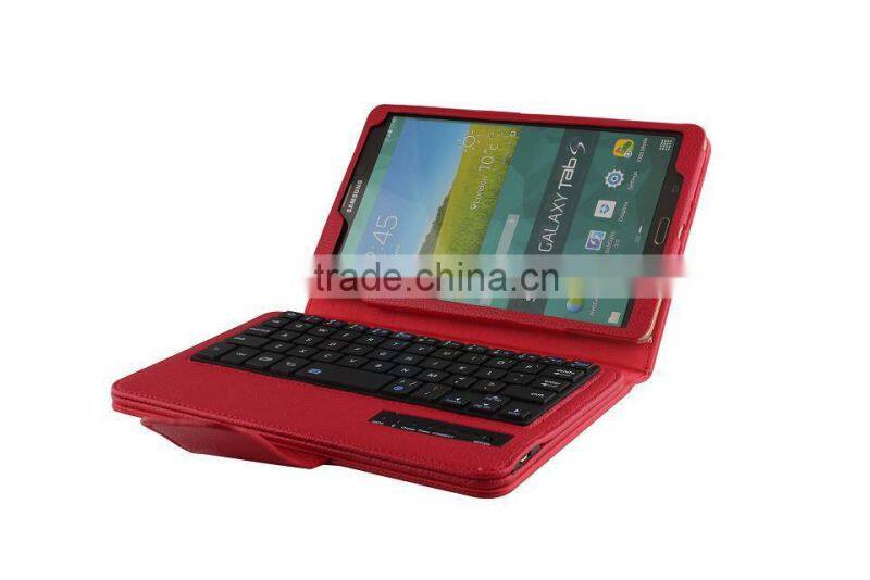 Detachable Bluetooth keyboard 8.4 inch tablet keyboard case For Samsung tab pro 8.4"