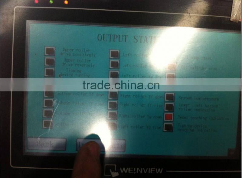 W12-25X3200 4 roller plate rolling machine