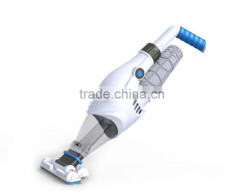 AQUA JACK 2016 Poolstar electric pool suction brush with patents battery powered pool cleaner