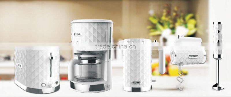 2-slices diamond design electric plastic toaster/CE, CB, GS, ROHS, EMC, LFGB certificates