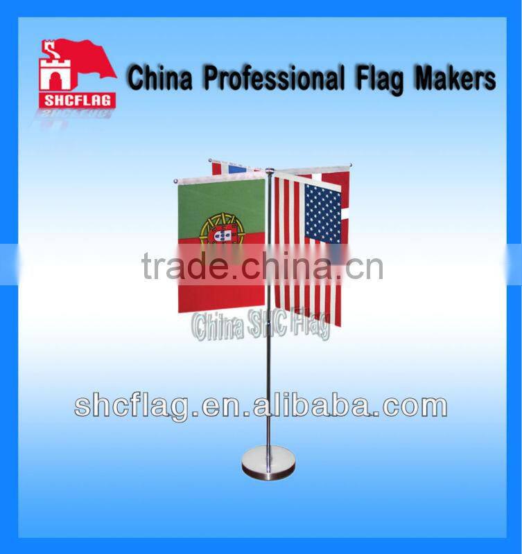Promotion Advertising Desk Or Table Flag
