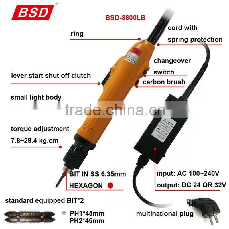BSD Fully Automatic Electric Screwdriver ( electric power tools production line) assembly tools, shut off clutch