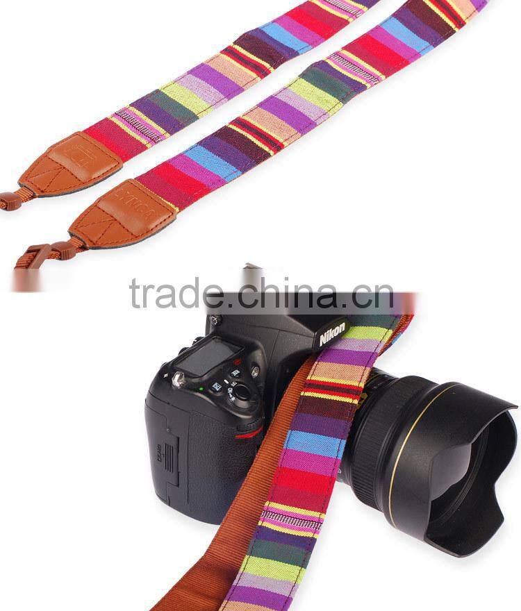 Factory supply LYNCA LYN series multicolored camera shoulder strap for dslr micro camera