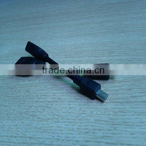 Colorful micro otg cable usb af to usb 2.0 micro adapter