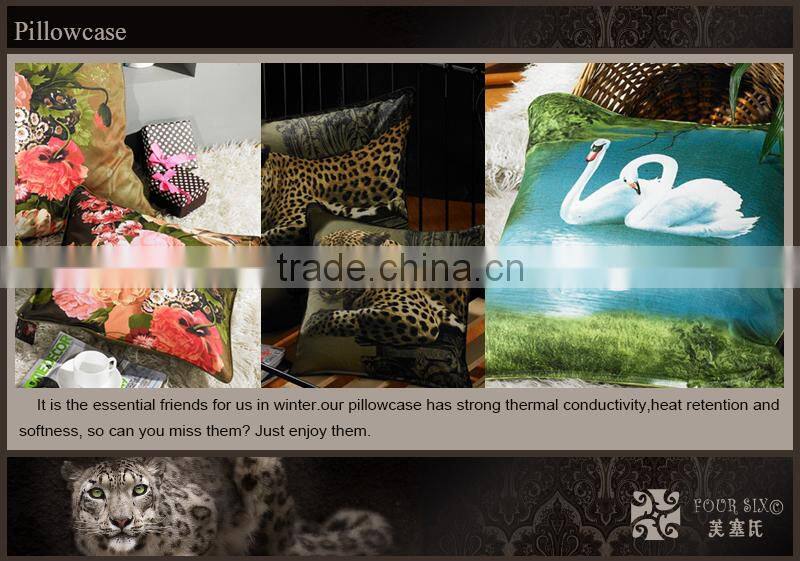 2013 new nantong foursix luxury 100% cotton reactive dye 40s home textile duvet cover pillow 3d bedding set and 3d cotton fabric