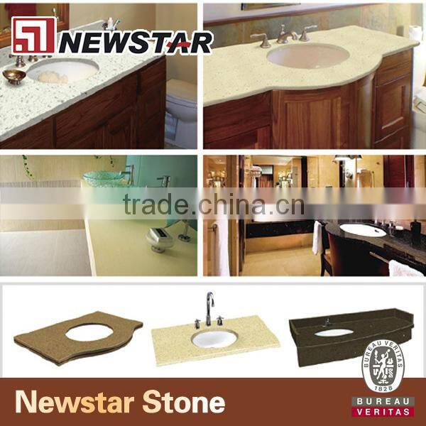 Newstar kitchen cabinet synthetic granite countertops