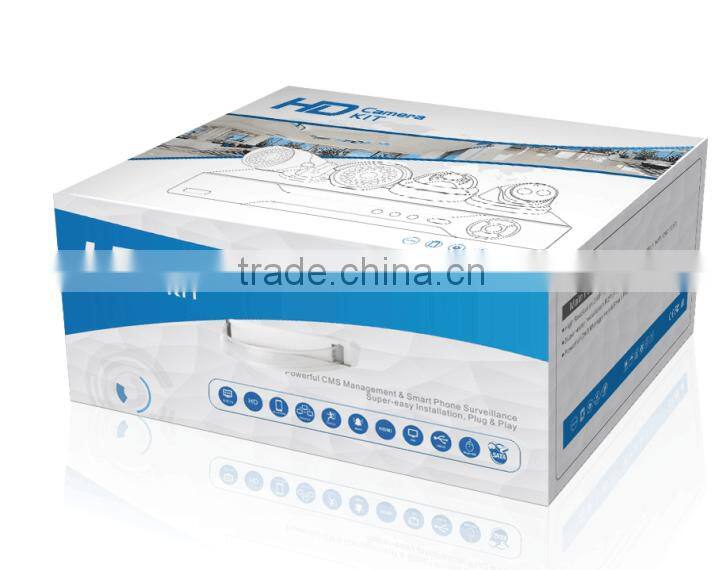 HD 4ch waterproof outdoor POE 960p nvr kit