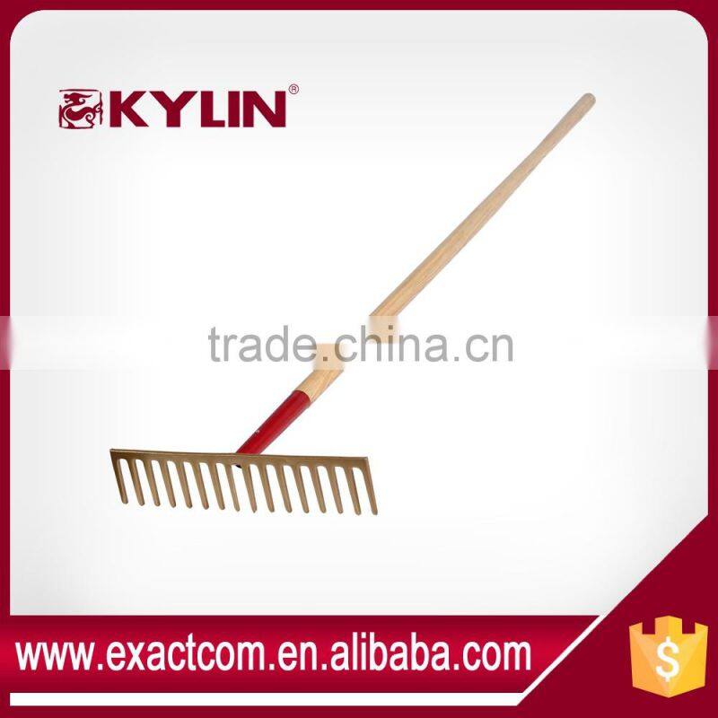 forged stone heavy-duty rake