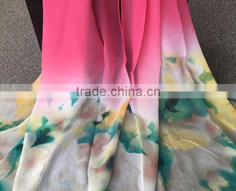 Custom Printing Stole Silk Scarves for Ladies Pakistan